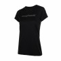 Maglia a Maniche Corte Donna Trangoworld Chovas Montagna Nero