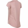 Maglia a Maniche Corte Donna Regatta Limonite VI Dusky Montagna Salmone