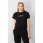 Maglia a Maniche Corte Donna Champion Crewneck Croptop Nero