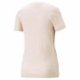 Maglia a Maniche Corte Donna Puma Ess+ Animal Salmone