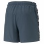 Pantaloni Corti Sportivi da Uomo Puma Ess+ Tape Grigio scuro Blu scuro