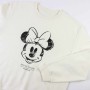 Felpa senza Cappuccio Donna Minnie Mouse Beige