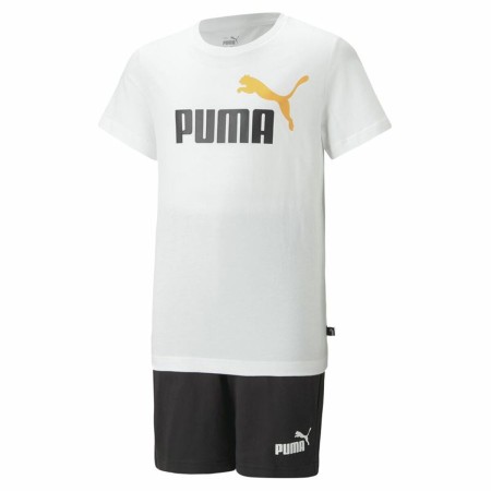 Completo Sportivo per Bambini Puma Set For All Time Bianco