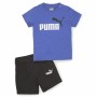 Completo Sportivo per Neonati Puma Minicats Azzurro