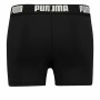 Costume da Bagno Boxer per Bambini Puma Swim Logo Nero