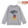 Felpa senza Cappuccio Bambino Mickey Mouse Grigio