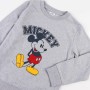 Felpa senza Cappuccio Bambino Mickey Mouse Grigio