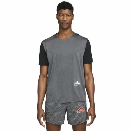 Maglia Nike Dri-FIT Rise 365 Grigio Grigio scuro Uomo