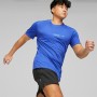 Maglia Puma Run Favorite Logo Azzurro Uomo