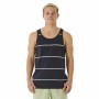 Maglia Smanicata da Uomo Rip Curl Swc Rails Tank Nero Uomo