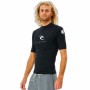 T-shirt da Bagno Rip Curl Corps Nero