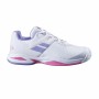 Scarpe da Tennis da Bambino Babolat Prop All Court Bianco Donna