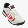 Scarpe da Padel per Adulti Bullpadel Beker 23V Bianco Uomo