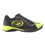 Scarpe da Padel per Adulti Bullpadel Vertex Grip 23V Nero Giallo Uomo