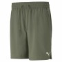 Pantaloncino Sportivo Puma Studio Foundation Verde Oliva Uomo