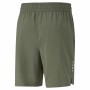 Pantaloncino Sportivo Puma Studio Foundation Verde Oliva Uomo