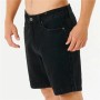 Pantaloncino Sportivo Rip Curl Denim Walkshort Nero Uomo