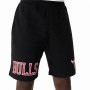 Pantaloncino Sportivo New Era NBA Chicago Bulls Nero Uomo