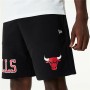 Pantaloncino Sportivo New Era NBA Chicago Bulls Nero Uomo