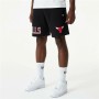 Pantaloncino Sportivo New Era NBA Chicago Bulls Nero Uomo