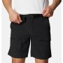 Pantaloncino Sportivo Columbia Hike Nero Uomo