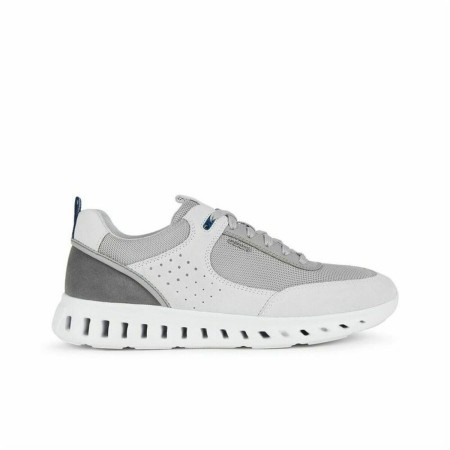 Scarpe da Tennis Casual Uomo Geox Oustream Bianco