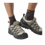 Scarpe Sportive Salomon X Ward GORE-TEX Pelle Montagna Beige Grigio scuro Uomo