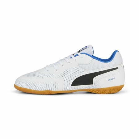 Scarpe da Calcio a 5 per Bambini Puma Truco Iii Bianco