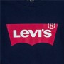 Maglia a Maniche Corte per Bambini Levi's Batwing Blu scuro