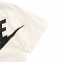 Maglia a Maniche Corte per Bambini Nike Icon Futura Bianco