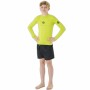 Maglia Rip Curl Corps L/S Rash Vest Giallo Surf Lycra