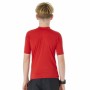 Maglia a Maniche Corte Bambino Rip Curl Corps L/S Rash Vest Rosso Lycra Surf