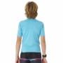 Maglia a Maniche Corte Bambino Rip Curl Corps L/S Rash Vest Azzurro Lycra Surf