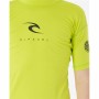 Maglia Rip Curl Corps S/S Rash Giallo Surf Lycra