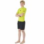 Maglia Rip Curl Corps S/S Rash Giallo Surf Lycra