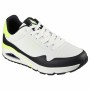 Scarpe da Tennis Casual Uomo Skechers Uno - Back Lit Bianco