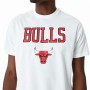 Maglia da basket New Era NBA Chicago Bulls Bianco