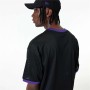 Maglia da basket New Era Mesh LA Lakers Nero