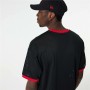 Maglia da basket New Era NBA Mesh Chicago Bulls Nero