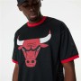 Maglia da basket New Era NBA Mesh Chicago Bulls Nero