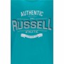 Maglia a Maniche Corte Russell Athletic Amt A30081 Acquamarina Uomo