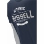 Maglia a Maniche Corte Russell Athletic Ara Blu scuro Uomo