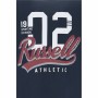 Maglia a Maniche Corte Russell Athletic Amt A30101 Blu scuro Uomo