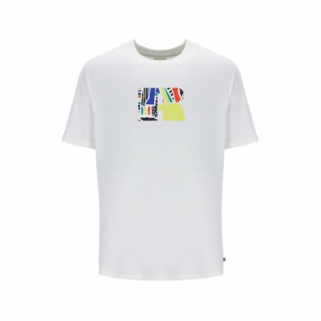 Maglia a Maniche Corte Russell Athletic Emt E36211 Bianco Uomo