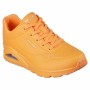 Scarpe Sportive da Donna Skechers Uno - Night Shades Arancio