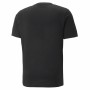 Maglia a Maniche Corte Puma Ess+ Logo Power Nero Uomo