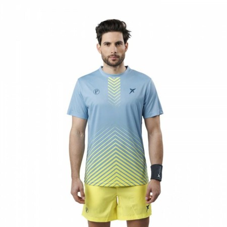 Maglia a Maniche Corte Uomo Drop Shot Bentor Lima Acquamarina