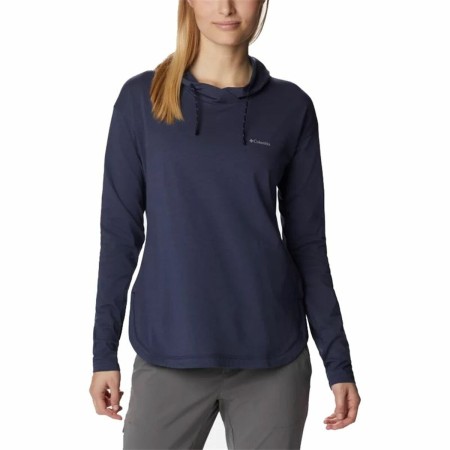 Felpa con Cappuccio Donna Columbia Sun Trek™ Blu Marino