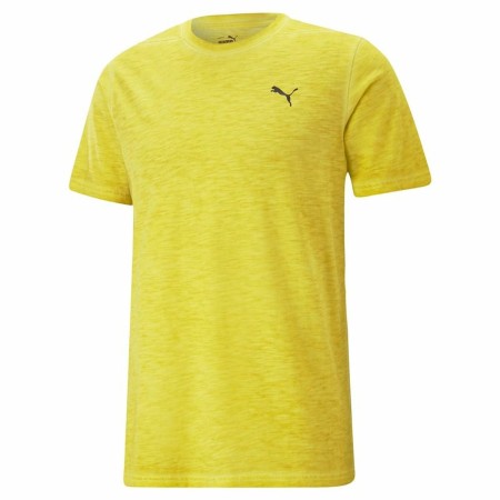 Maglia a Maniche Corte Puma Studio Foundation Giallo Unisex