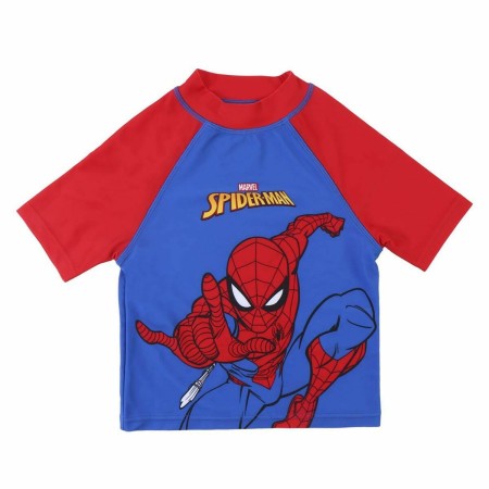 T-shirt da Bagno Spiderman Blu scuro